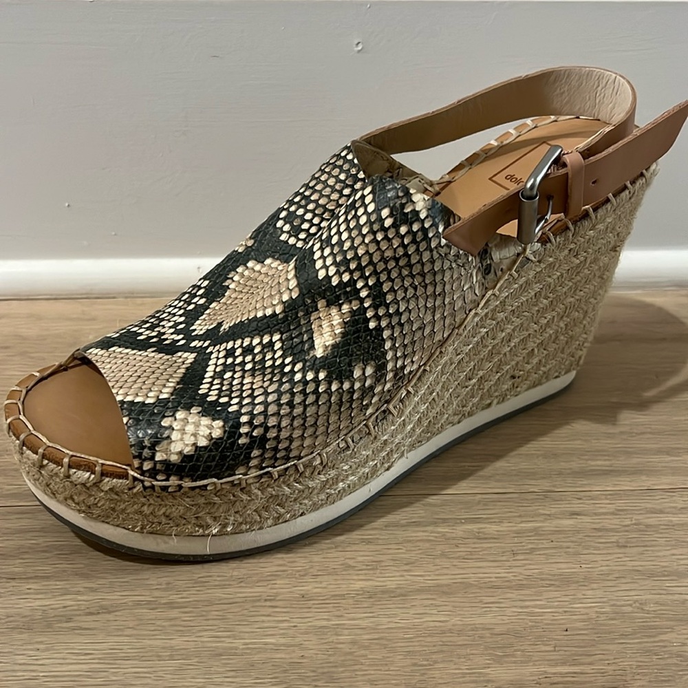 Barely worn Dolce Vita wedge sandals